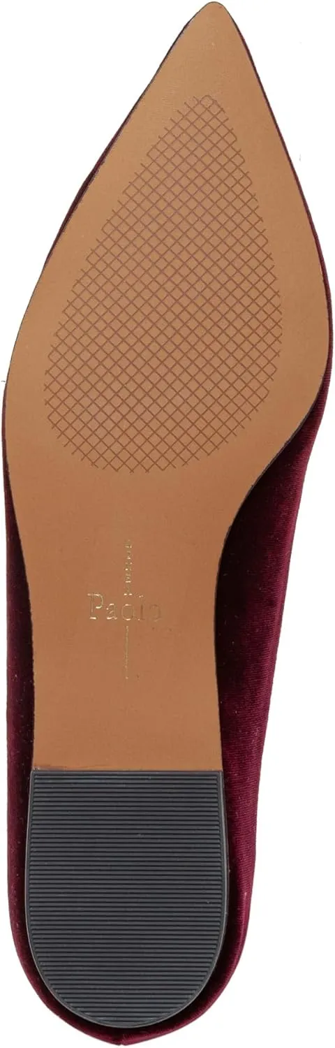 Linea Paolo - Novah - Womens Mesh Leather and Velvet Flats