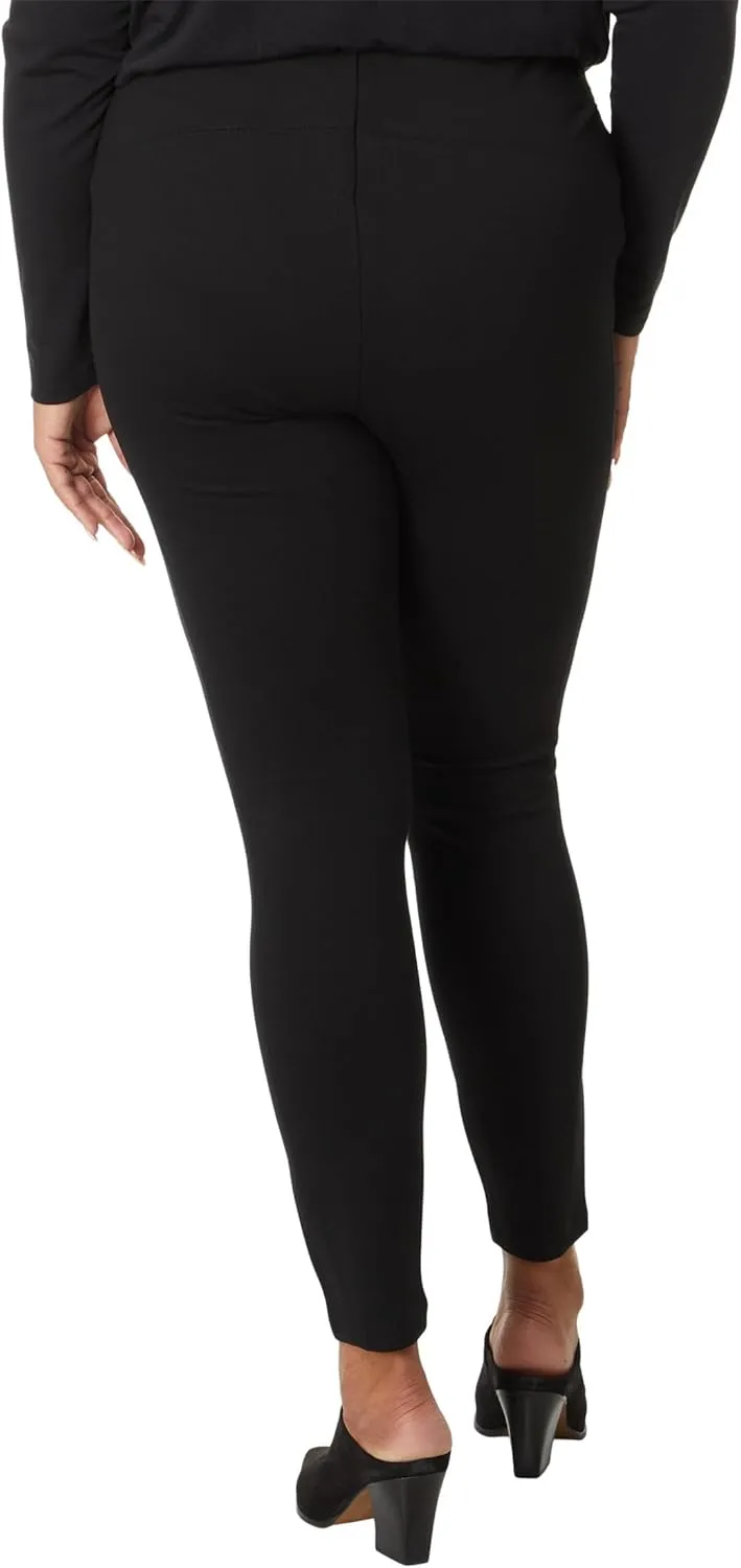 Lyssé Women's Plus Size Laura Seamed Ponte Legging