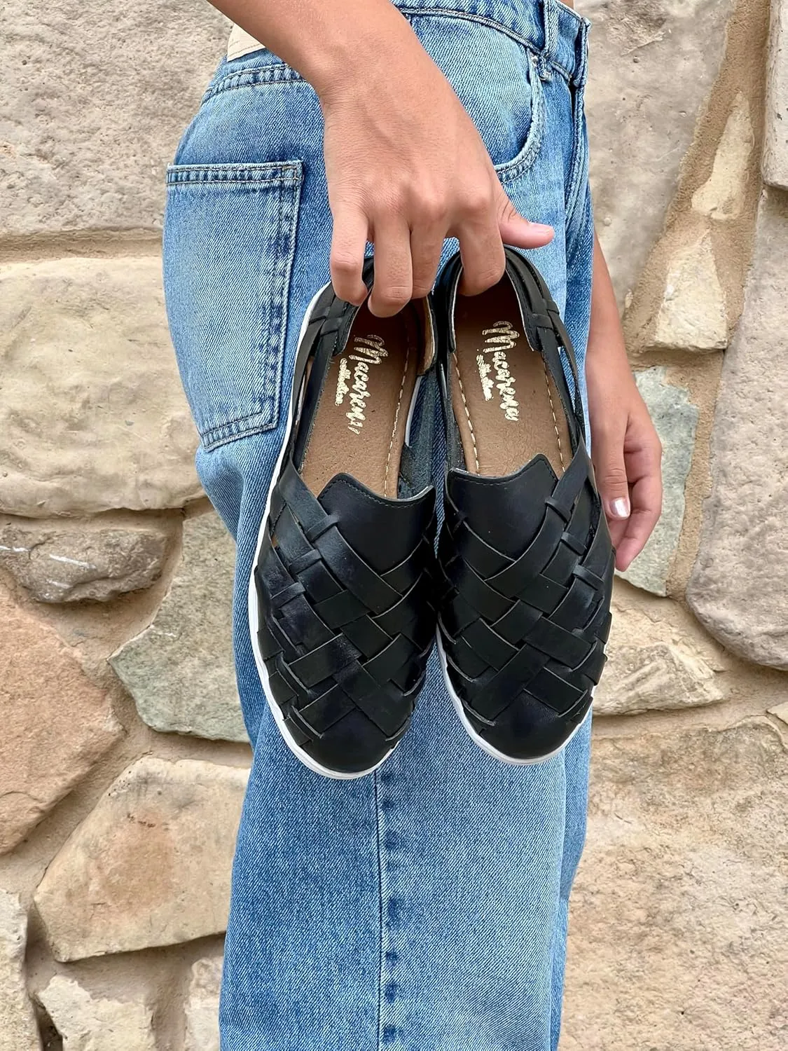 Macarena Collection Sandals women Huarache Sandal Colorful Leather Mexican Style Comfortable skin Model 2215