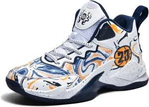 Men Basketball Shoes Fashion Athletic Sneakers Outdoor Sport Shoes Lightweight Volleyball Shoes Non Slip Basketball Shoes