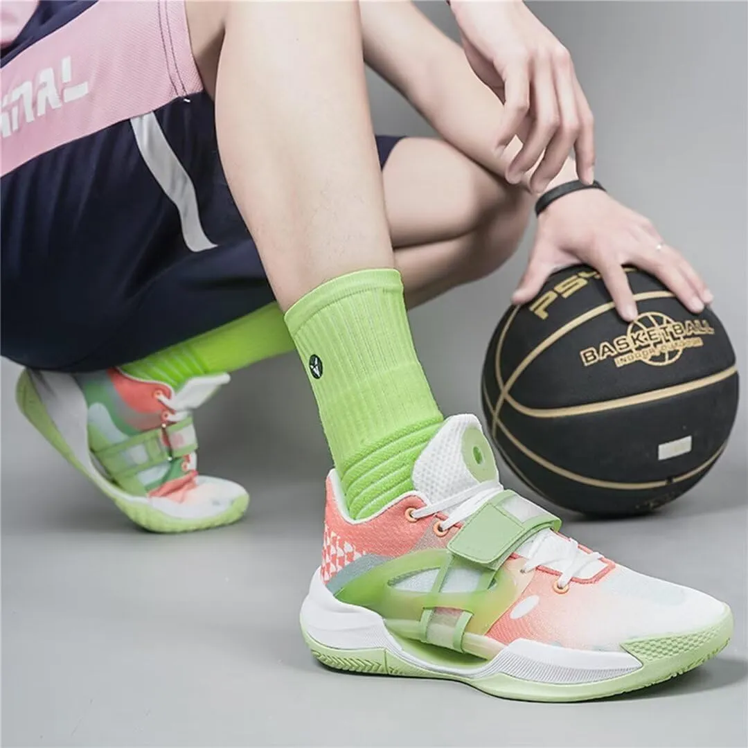 Mens Basketball Shoes for Women High Top Outdoor Streetball Master Breathable Non Slip Fashion Running Sneakers