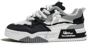Men's Non Slip Work Shoes - Work Safety Footwear, Food Service Work Sneakers, Lace-Up Breathable Work Shoes for Men's Fashion Sneakers