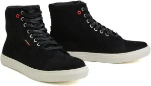 Milwaukee Leather MBM9155 Men's Black Suede Leather Reinforced Street Riding Waterproof Shoes w/Ankle Support - 9