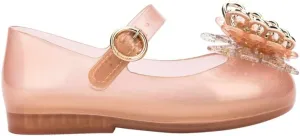 mini melissa Sweet Love Fly Mary Jane Jelly Shoes for Babies & Toddlers - Ballet Flats w/Butterfly Design & Adjustable Strap