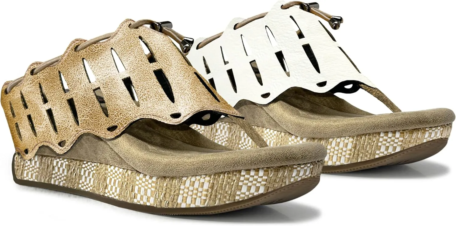Modzori Inca Mid-Wedge Reversible Sandal