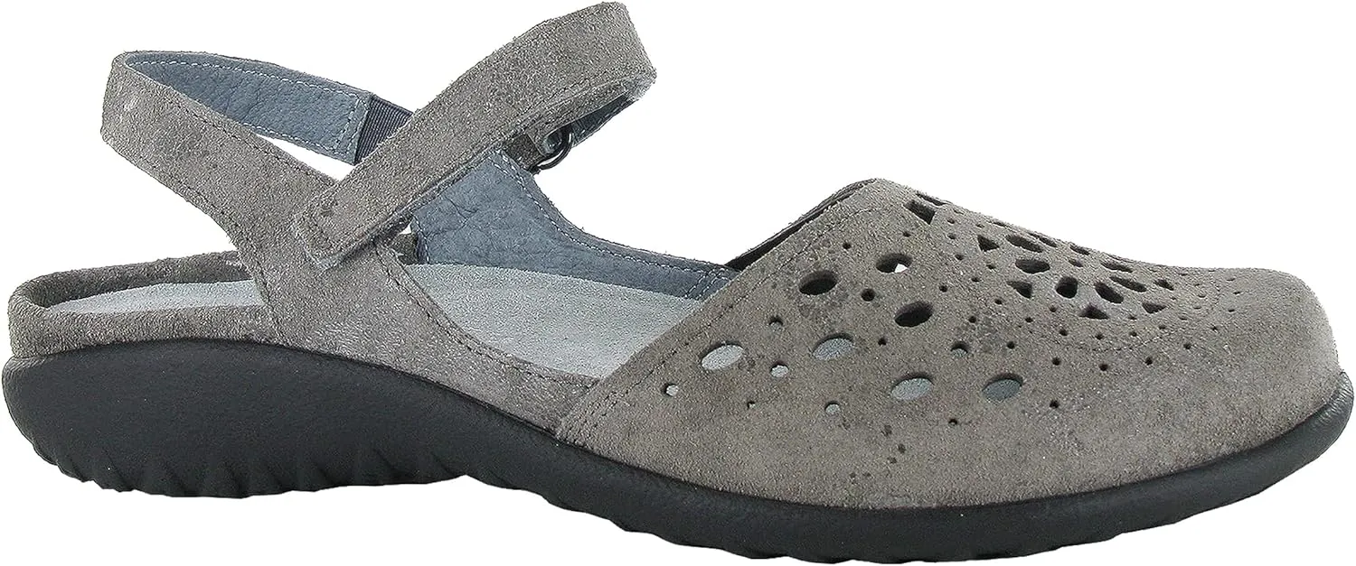 NAOT Footwear Women's Arataki Closed Toe Slingback with Cork Footbed and Arch Comfort and Support – Slip Resistant - Lightweight and Perfect for Travel- Removable Footbed