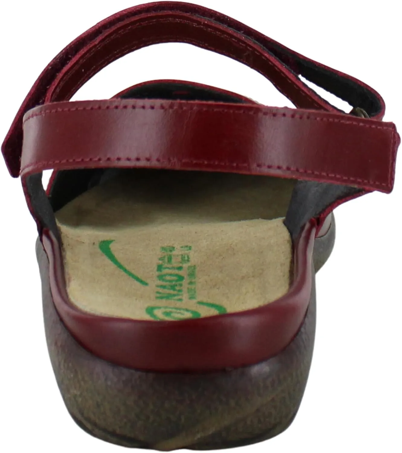 NAOT Footwear Women's Arataki Closed Toe Slingback with Cork Footbed and Arch Comfort and Support – Slip Resistant - Lightweight and Perfect for Travel- Removable Footbed