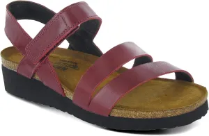 NAOT Kayla Women’s Sandals - Supportive 3-Strap Design with Backstrap, Cork & Latex Footbed - Arch Support - Travel-Friendly Comfortable Walking Sandals for All-Day Wear