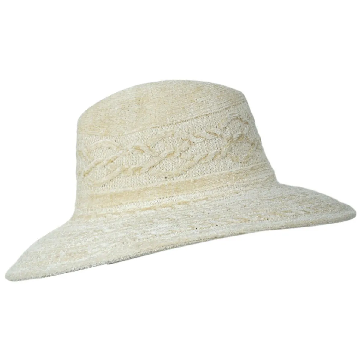 Nellie Chenille Knit Fedora Hat