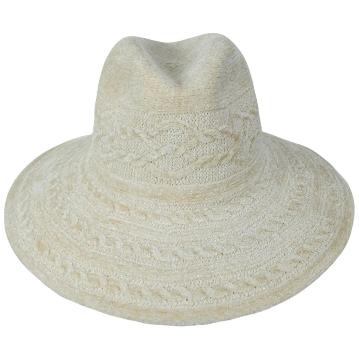 Nellie Chenille Knit Fedora Hat