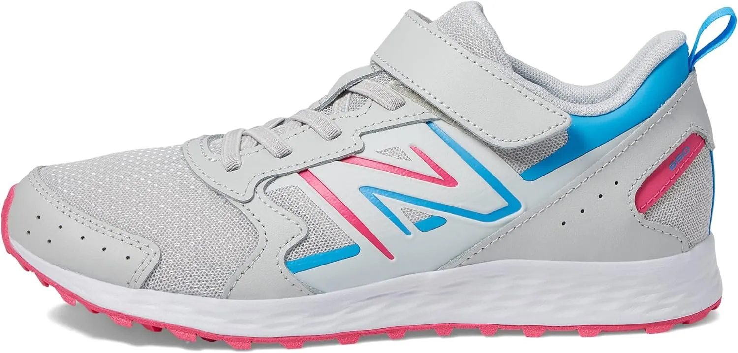 New Balance® Fresh Foam 650v1 Bungee Lace with Top Strap Shoes for Kids – Synthetic Upper – Mesh Lining