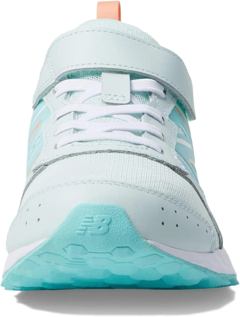 New Balance® Fresh Foam 650v1 Bungee Lace with Top Strap Shoes for Kids – Synthetic Upper – Mesh Lining