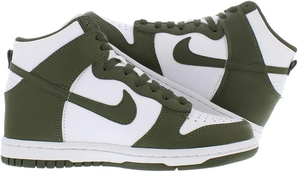 Nike Big Kid's Dunk Hi White/Midnight Navy (DH9751 100)