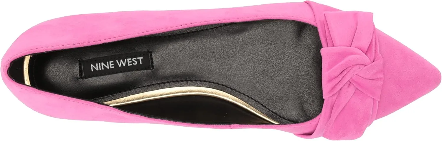 Nine West Women's Favs2 Pointy Toe Ballet Flat
