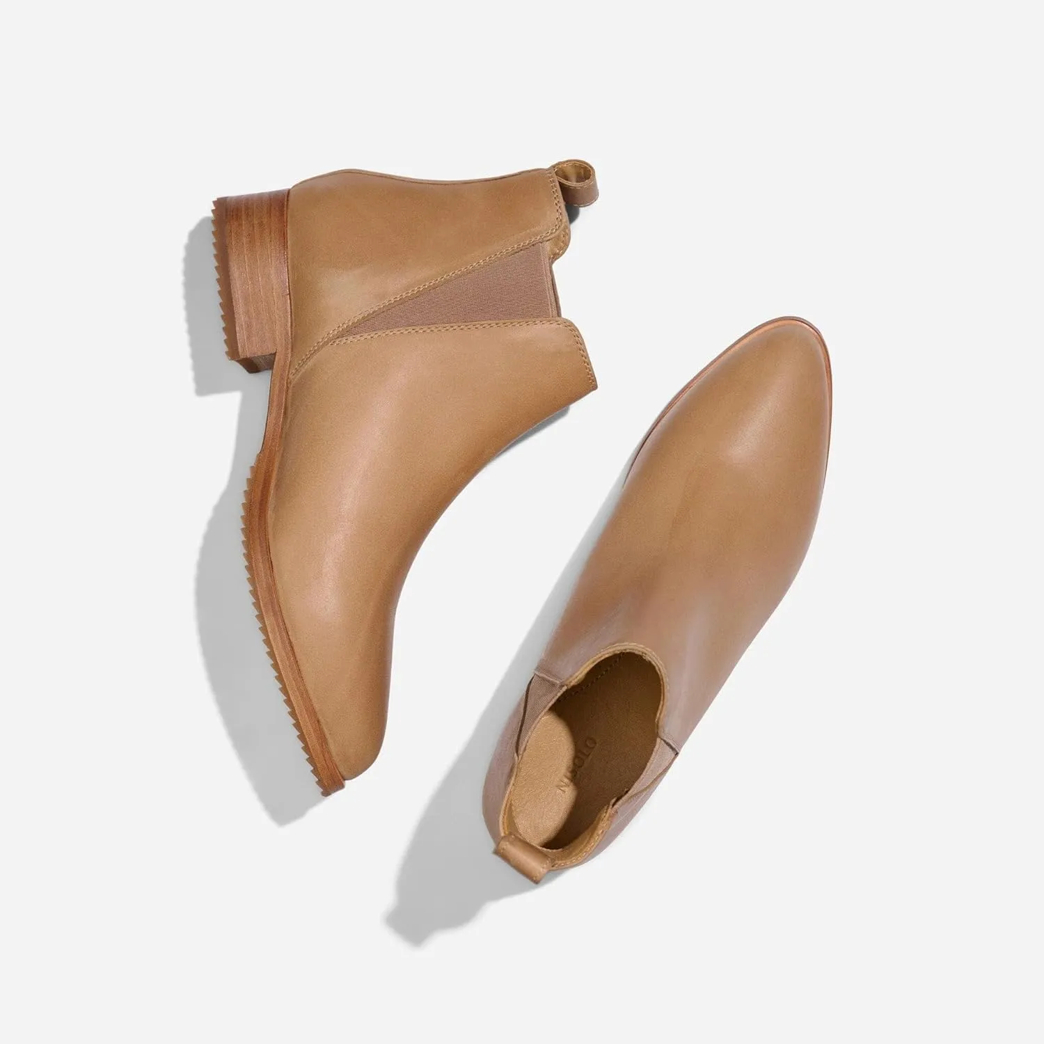 Nisolo Eva Everyday Chelsea Boots for Women, From Dressy Casual to Any Occasions, Water-Resistant & Breathable Leather Upper, Memory Foam Cushioned Insoles for Comfort, True to Size