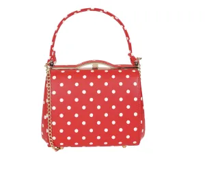 NOW ON SALE! The Carrie Polka Dot Bag by Collectif!