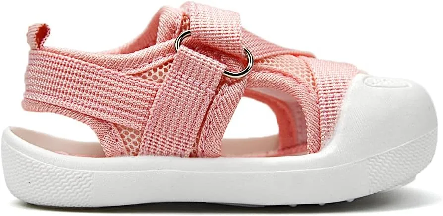OAISNIT Baby Boys Girls Sports Sandals Lightweight Anti-Slip Rubber Sole Beach Aquatic Water Shoes Summer Toddler First Walking Shoe
