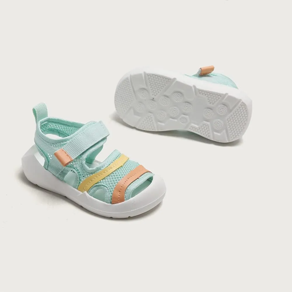 OAISNIT Baby Boys Girls Sports Sandals Lightweight Anti-Slip Rubber Sole Beach Aquatic Water Shoes Summer Toddler First Walking Shoe