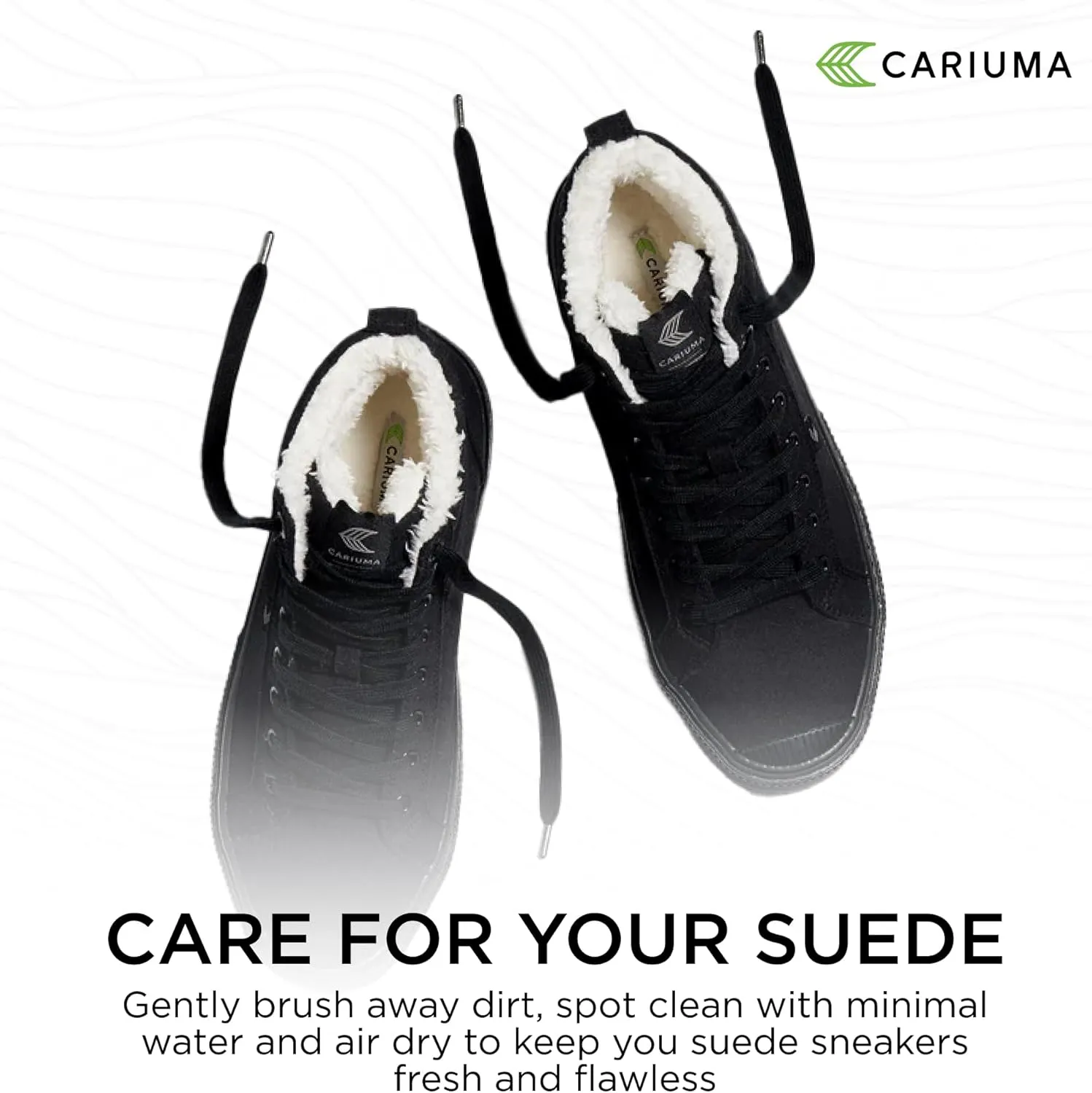 OCA Therma High Tops Suede Boots, Comfortable Shoes for Men, Lightweight & Sustainable, Versatile Casual Footwear with 100% Vegan Insoles, Rubber Soles