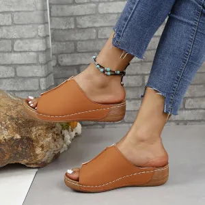 Orthopedic Sandals for Women Dressy Damping Sole Upgradation Stretch Lightweight Sandals Arch Support Walking Summer Sandals