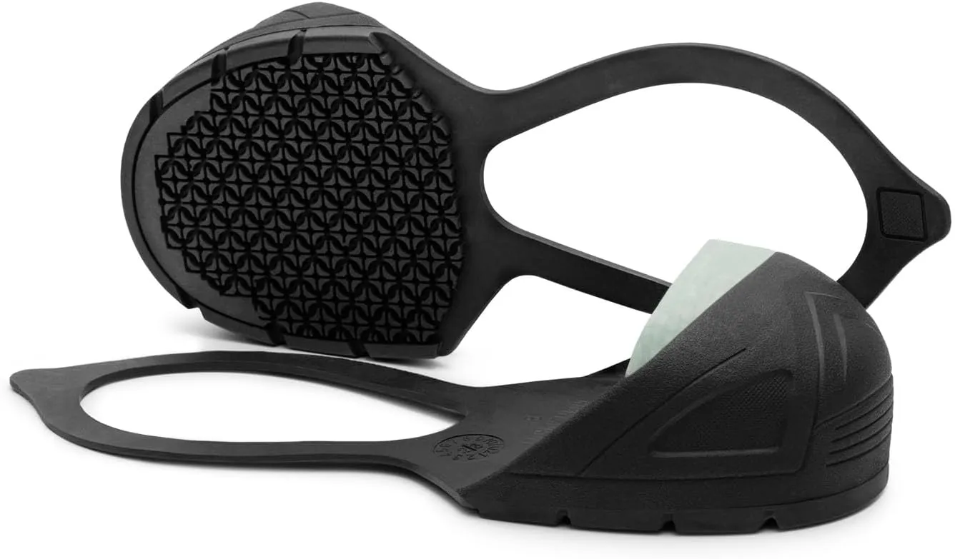OSH1162-15, Composite Toe Cap, Natural Rubber Slip On Safety Overshoe with Backstrap