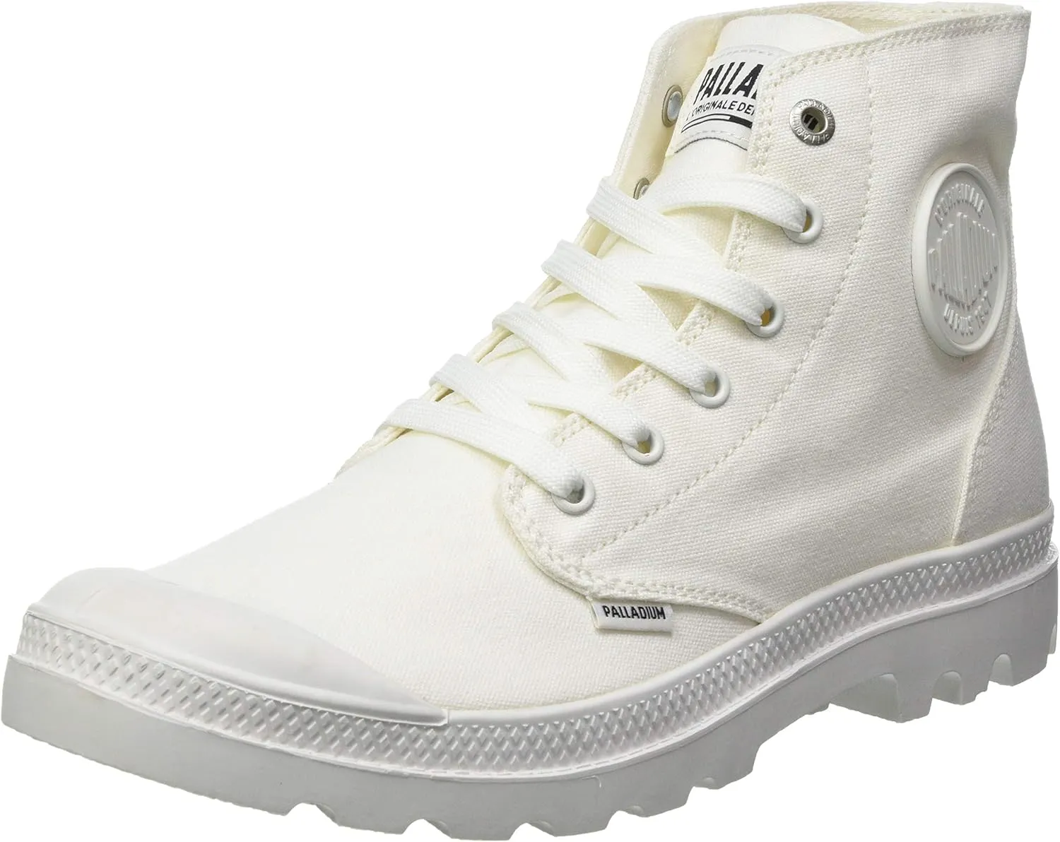 Palladium Unisex Hi-Top Sneakers, Star White, 9 US Women
