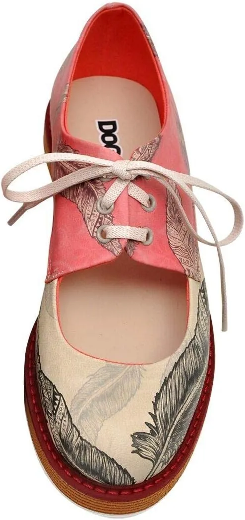 Personalize Your Life - PENCY Printed Retro Ballerinas - Casual,Elegant and Original Style - Vegan, Handmade, Environmentally Friendly, Breathable