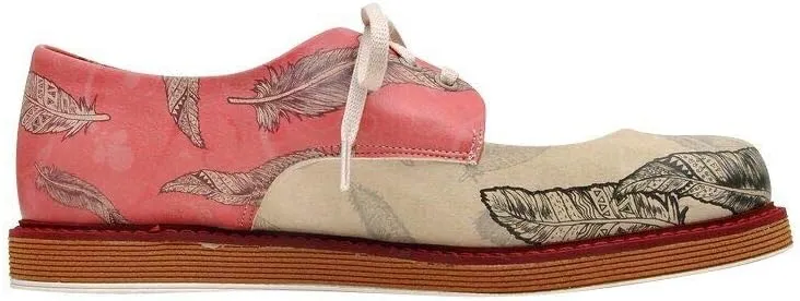 Personalize Your Life - PENCY Printed Retro Ballerinas - Casual,Elegant and Original Style - Vegan, Handmade, Environmentally Friendly, Breathable