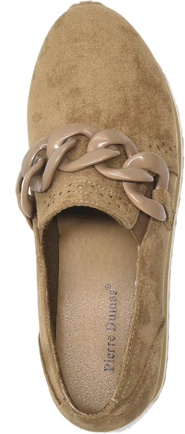 Pierre Dumas Paloma-1 Women's Casual Platform Fashion Slip On Elevated Sneaker for Women