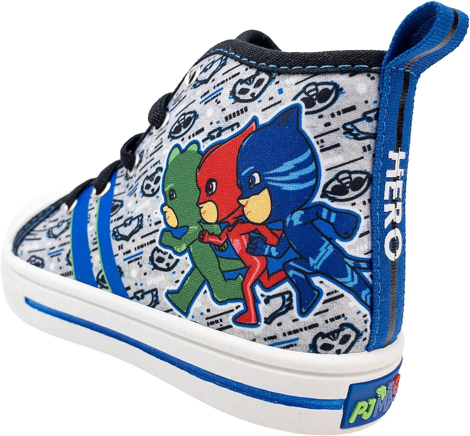 PJ Masks Toddler Shoes,HI Top Sneaker Catboy Gekko