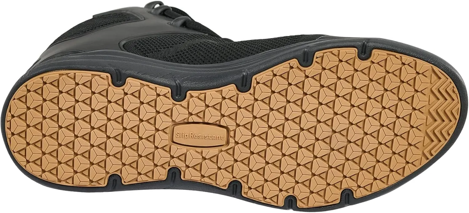 Pro-Grip Athletic Hi Composite toe Safety Shoes for Men Work Sneakers Comfortable Lightweight Breathable Slip Resistant Metal Free