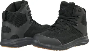 Pro-Grip Athletic Hi Composite toe Safety Shoes for Men Work Sneakers Comfortable Lightweight Breathable Slip Resistant Metal Free