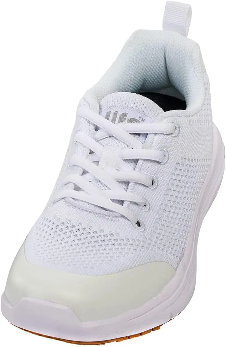 Pro-Grip Athletic Low Soft toe Safety Shoes for Women Work Sneakers Comfortable Lightweight Breathable Slip Resistant Metal Free