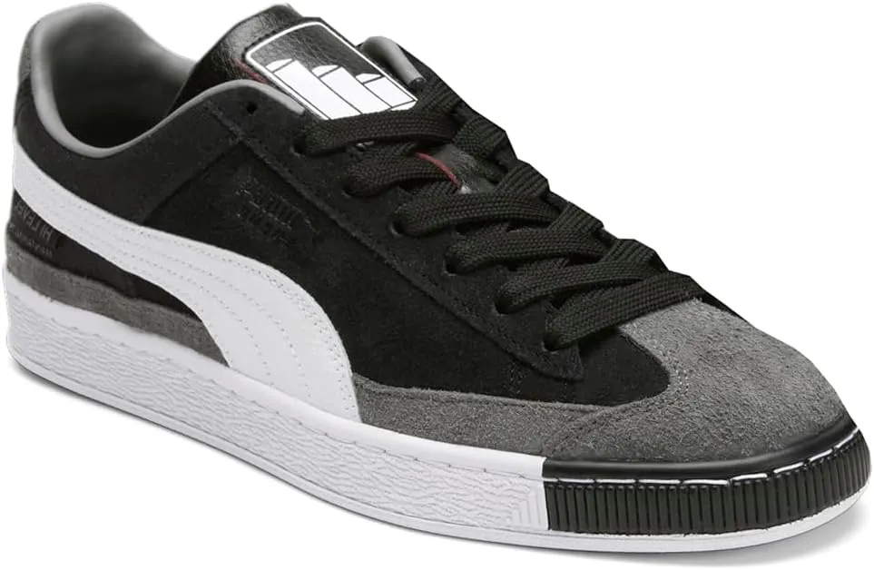 PUMA Mens Cordae X Suede Hi Level Lace Up Sneakers Shoes Casual - Black