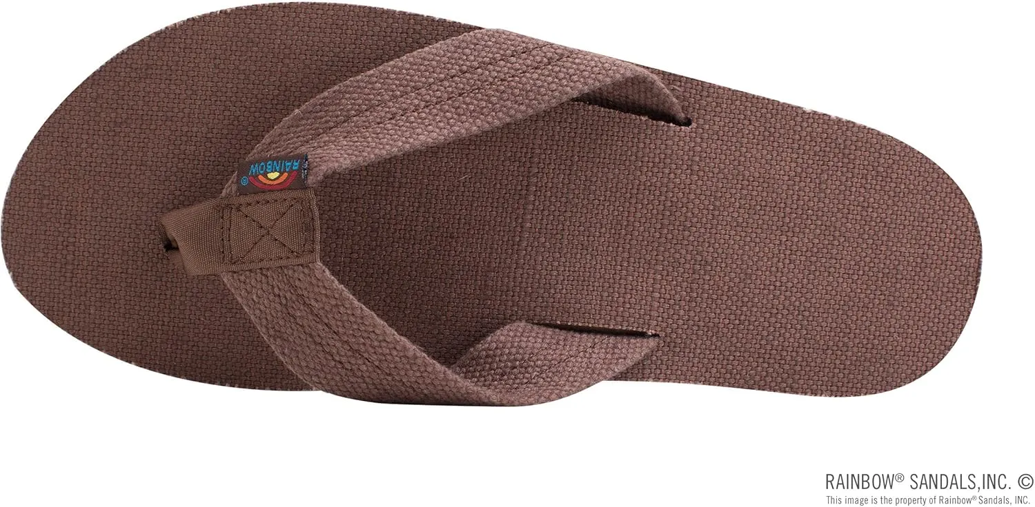 Rainbow Men's Hemp Sandals