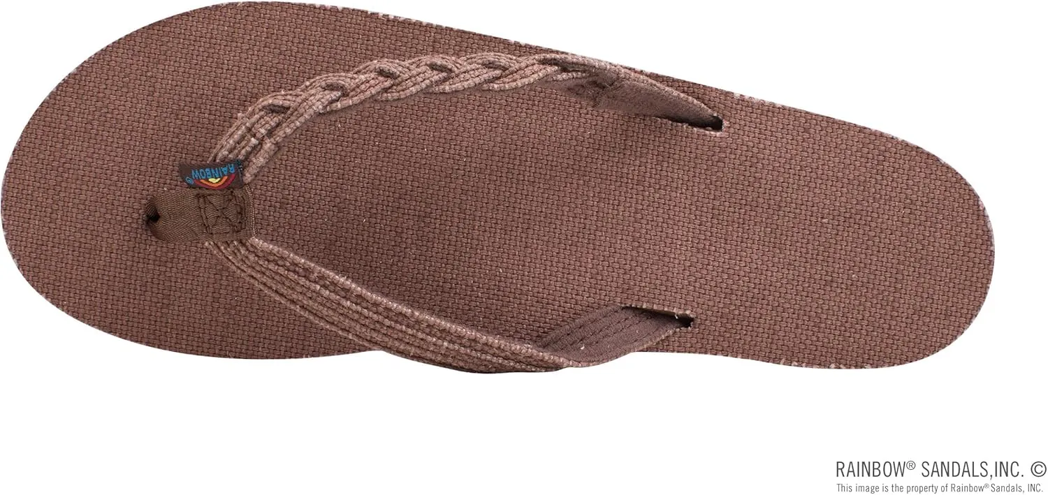 Rainbow Sandals Women's Single Layer Hemp Flirty Braidy