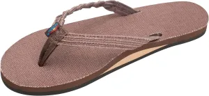 Rainbow Sandals Women's Single Layer Hemp Flirty Braidy