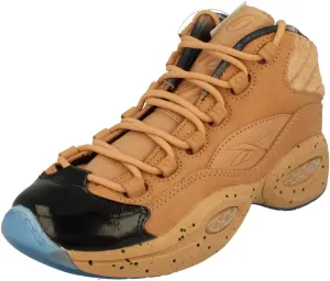 Reebok Question Mid Melody Ehsani ME Womens Hi Top Basketball Trainers Sneakers (UK 5 US 7.5 EU 38, British tan ice Blue BD4327)