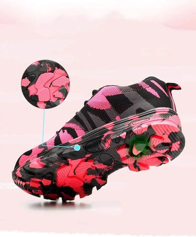 Rojeam Safety Shoes for Men Women Industrial Work Shoes Sneakers Trainers with Steel Toe Caps