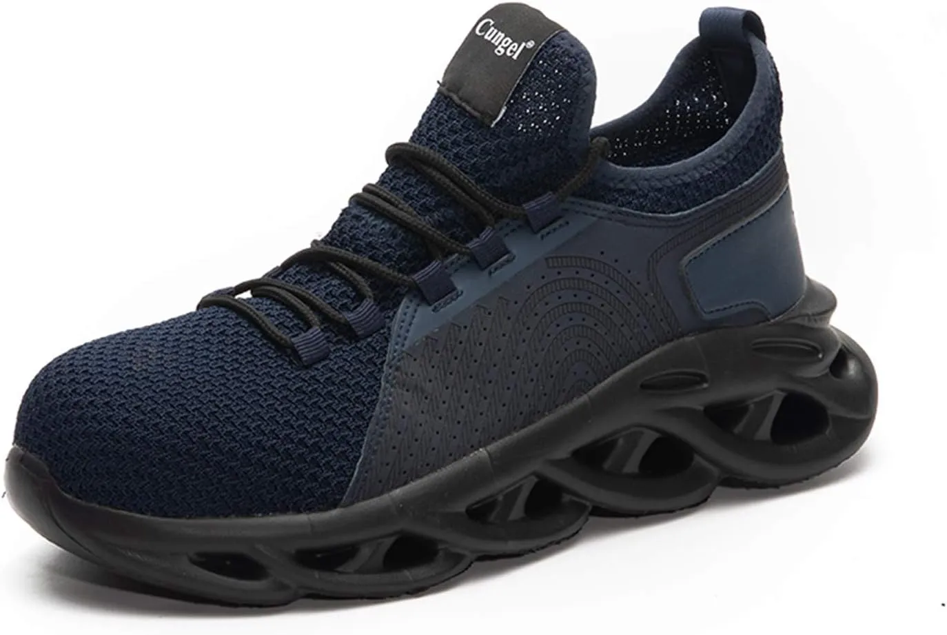 Safety Shoes Men Women Steel Toe Shoes Breathable and Anti-Collision Indestructible Work Shoes Construction Composite Toe Shoes