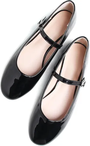 SAILING LU Women Pointed Toe Mary Janes Shoes Retro Plaid Dress Shoes Comfortable Ballet Flats Portable Holiday Shoes