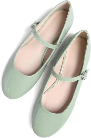 SAILING LU Women Pointed Toe Mary Janes Shoes Retro Plaid Dress Shoes Comfortable Ballet Flats Portable Holiday Shoes
