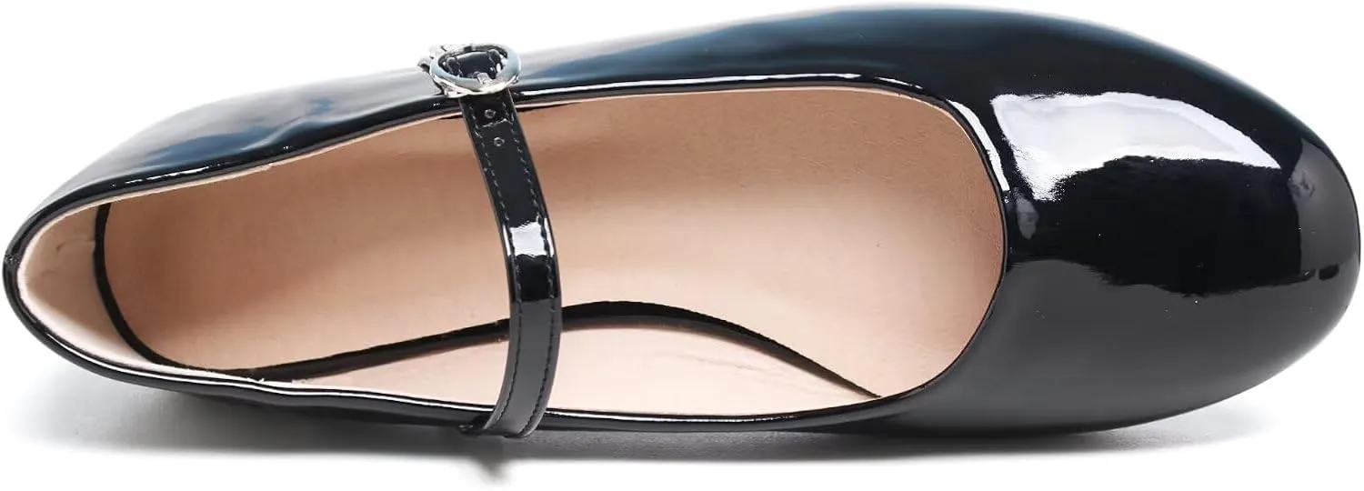 SAILING LU Women Pointed Toe Mary Janes Shoes Retro Plaid Dress Shoes Comfortable Ballet Flats Portable Holiday Shoes