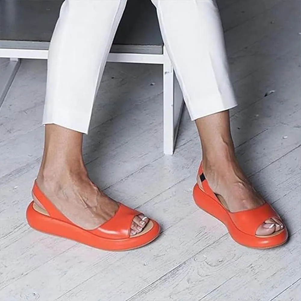 Sandals, Sandals for Women, Women's Ultra-Comfy Casual Flat Orthotic Sandal,Suitable for All Foot Shapes