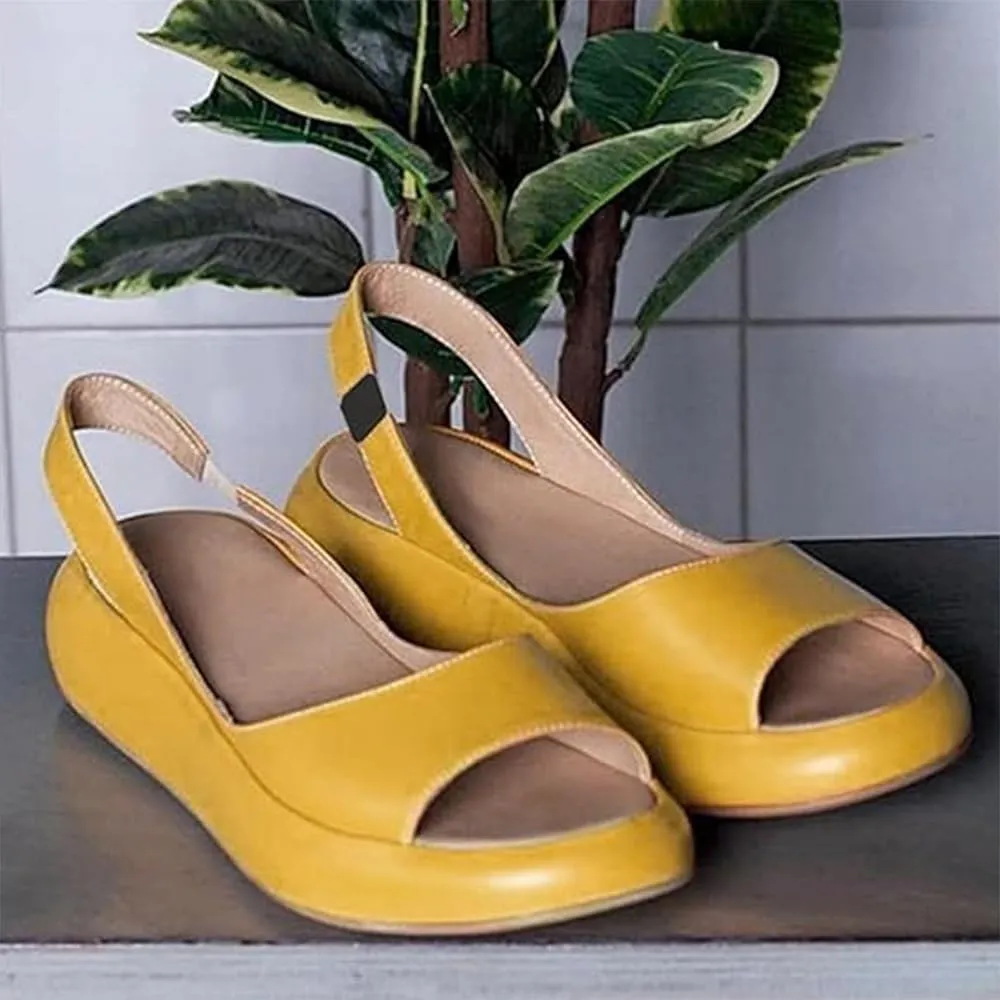 Sandals, Sandals for Women, Women's Ultra-Comfy Casual Flat Orthotic Sandal,Suitable for All Foot Shapes