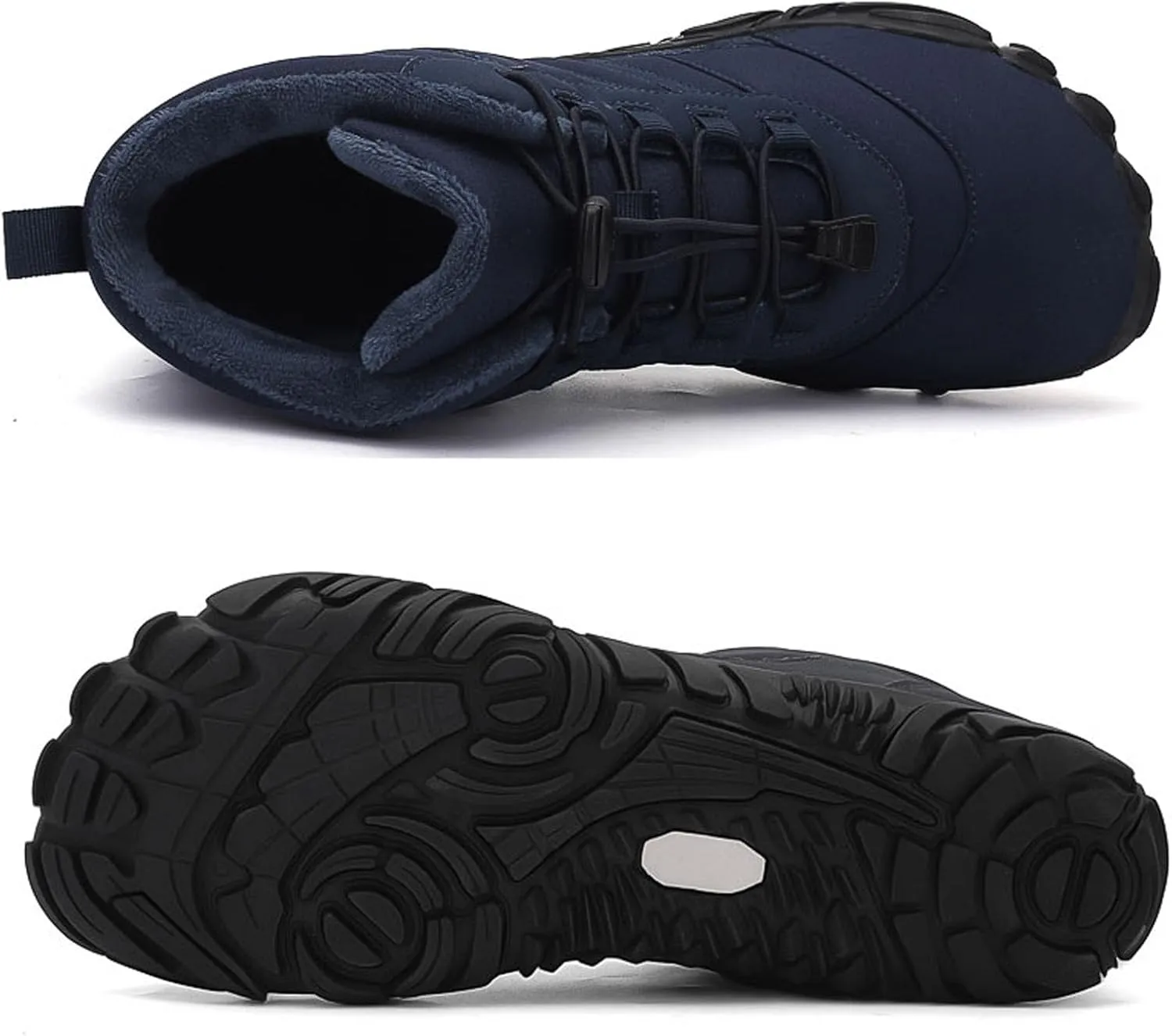 SECHRITE Women Barefoot Shoes Mens Minimalist Zero Drop Boots Wide Toe Box Toes Sneakers Workout Footwear Shoes