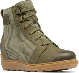 SOREL Women's Evie II NW Lace Boots - Stone Green, Gum 17 - Size 6.5