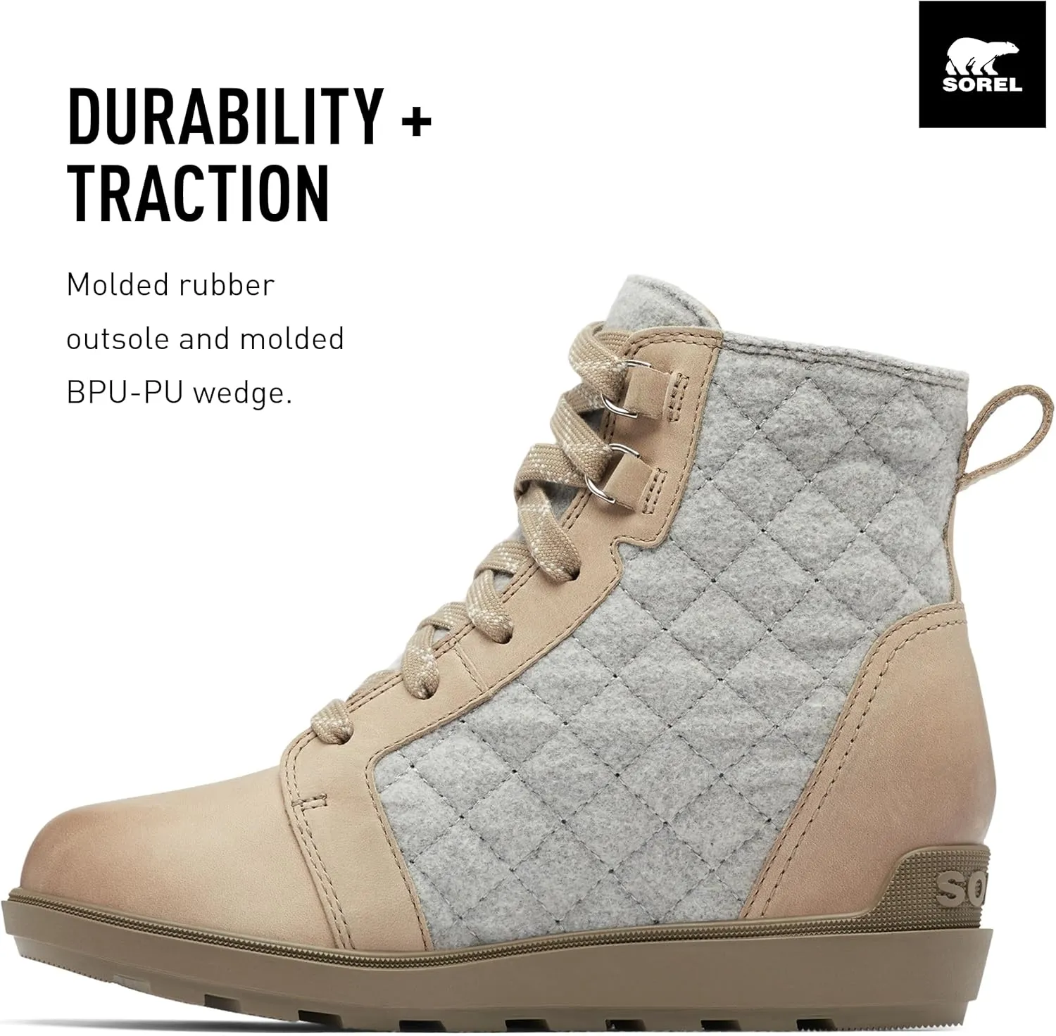 SOREL Women's Evie II NW Lace Boots