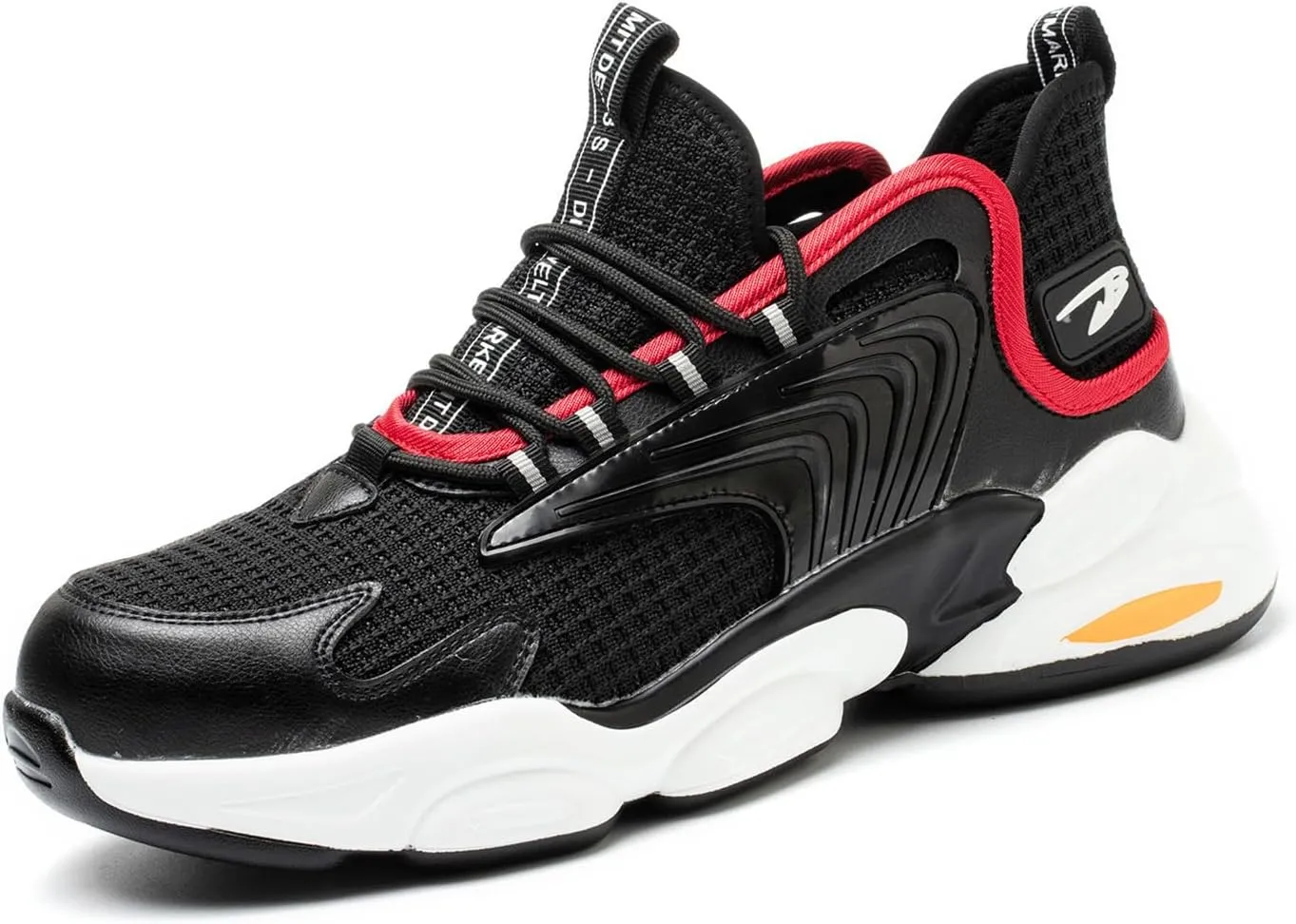 Steel Toe Shoes for Men Air Cushion Lightweight Work Shoes Comfortable Breathable Puncture Proof Sneakers Indestructible Construction Industrial Safety Shoes