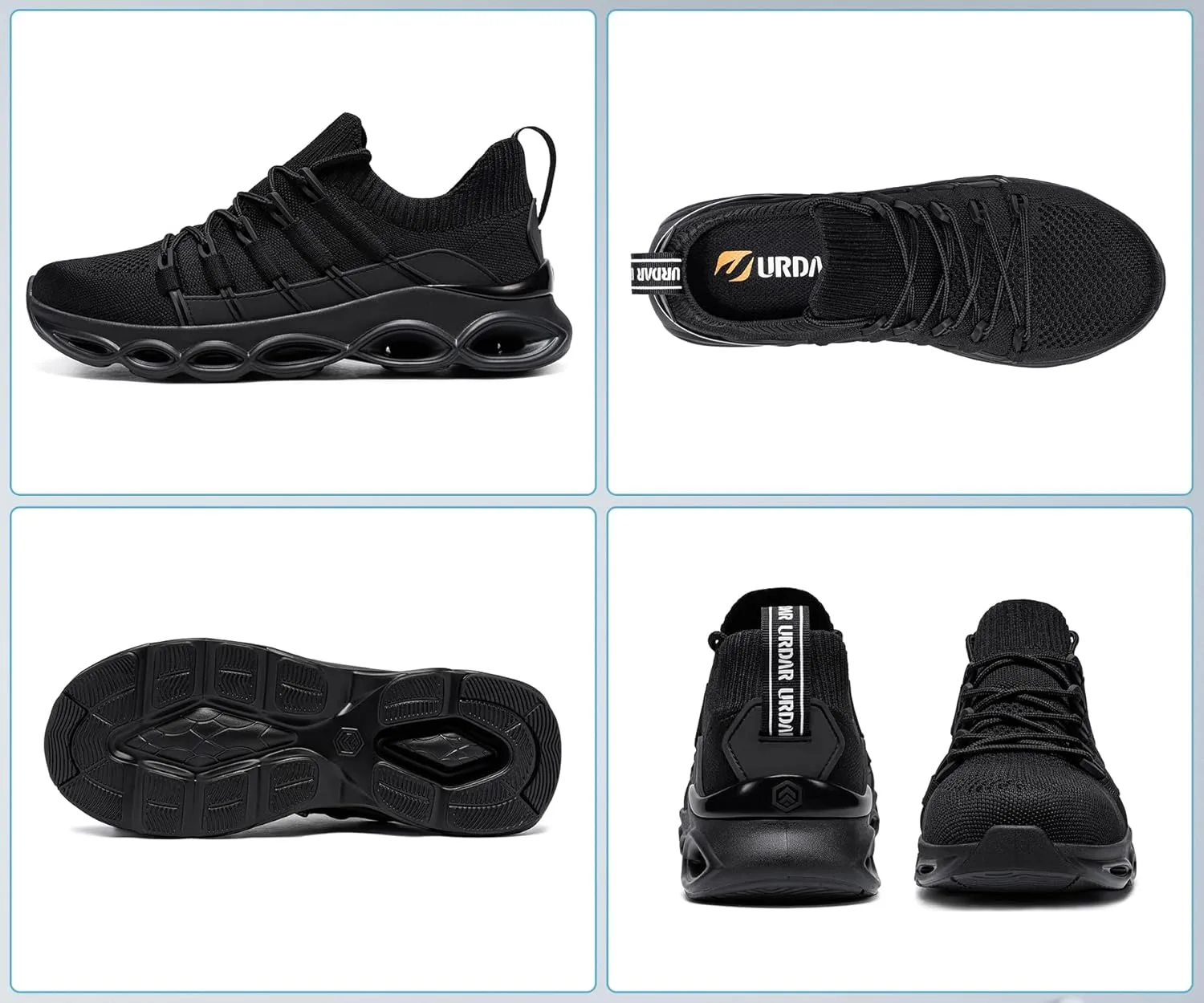 Steel Toe Shoes for Men Comfortable Safety Shoes Work Lightweight Steel Toe Sneakers Breathable Safety Sneakers Industrial Work Footwear